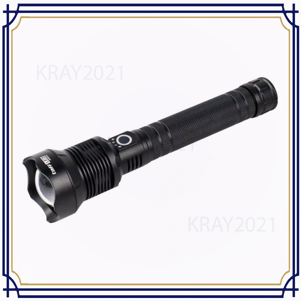 TaffLED Senter LED Flashlight USB Rechargeable XHP 70.2 - JHS522X