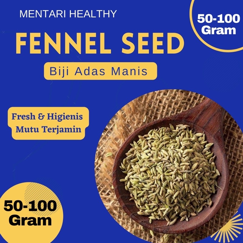Adas Manis / Fennel Seed (100Gr - 50Gr)