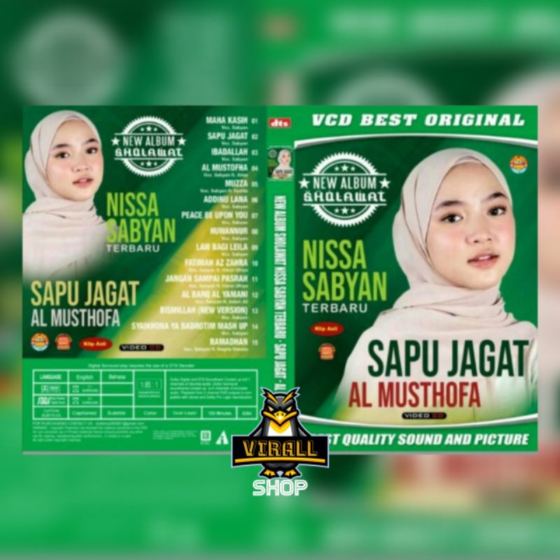 KASET LAGU NISSA SABYAN "SAPU JAGAD | AL MUSTOFA"