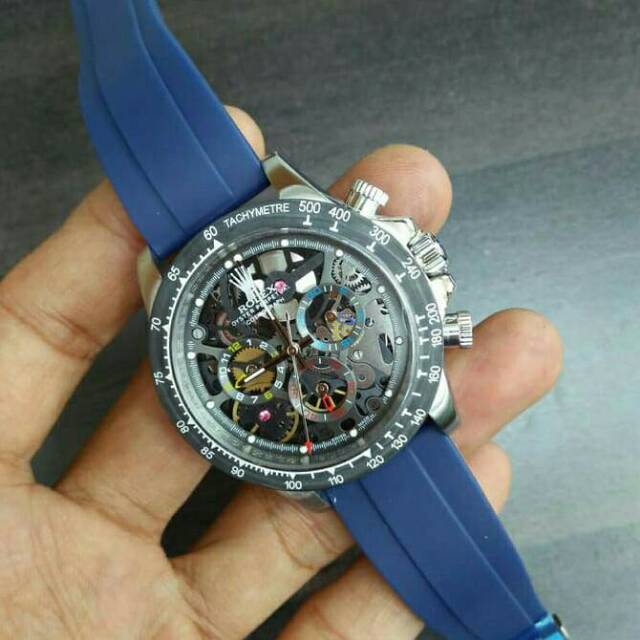 Rolex daytona la Montoya edition rubber miyota japan