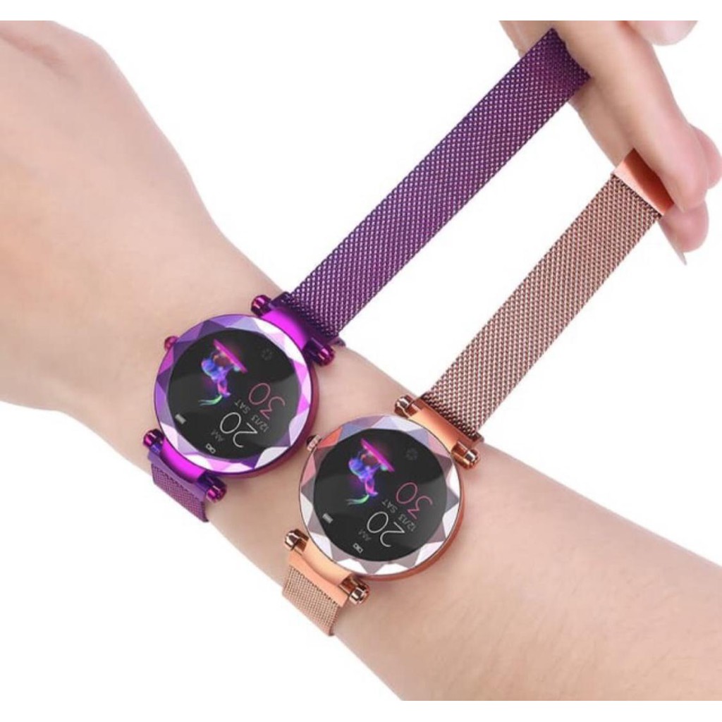 JAM TANGAN Smart watch Hi18 “Touch screen women smart watch HEALTH TERMURAH PROMO