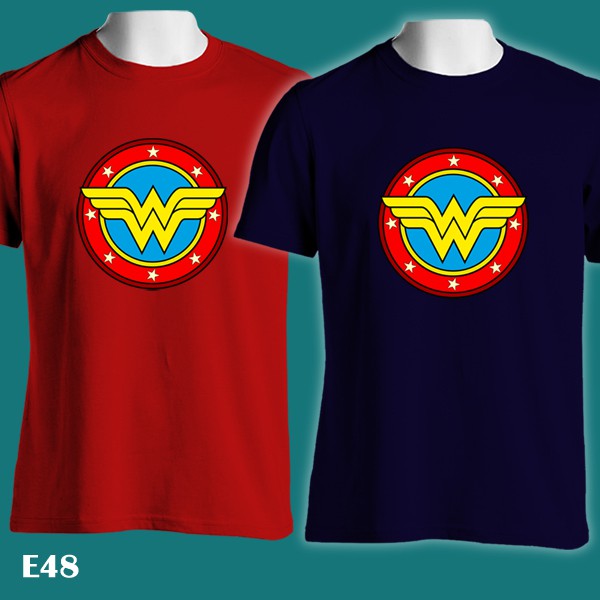 Wonder Woman Justice League DC Comics Team | E48 | Kaos Couple | Family T-Shirt