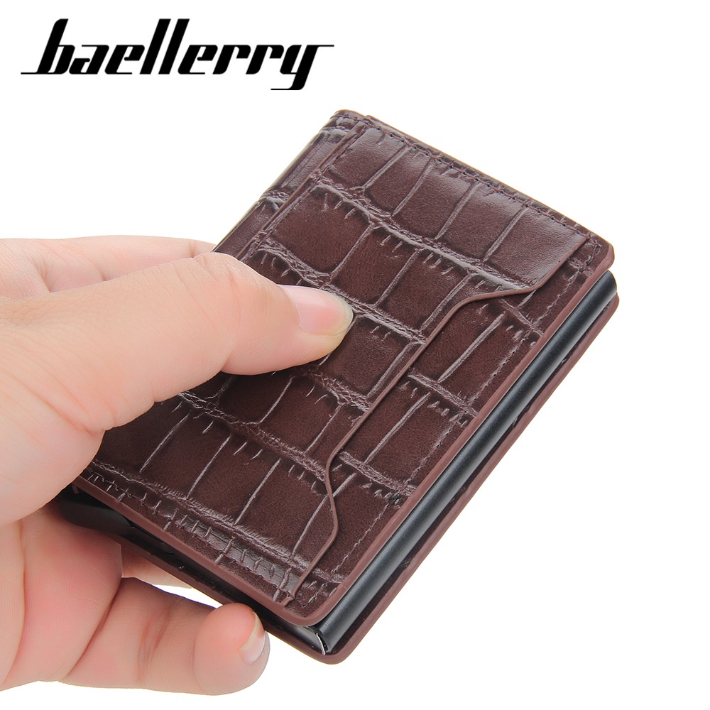 ORIGINAL BAELLERRY DOMPET UANG DAN KARTU LONTAR K9139 FITUR RFID KUALITAS PREMIUM