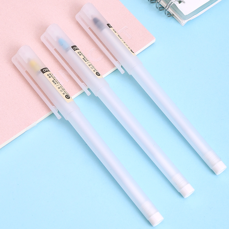 Deli Gel Pen Pulpen Gel Tinta Hitam 0.5mm Desain Unik A118-4
