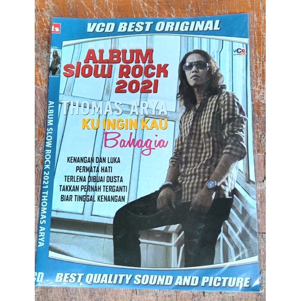 Kaset vcd Album slow rock Thomas Arya( kuingin kau bahagia)