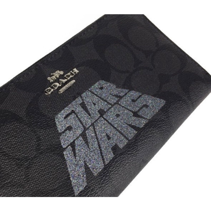 Coach Accordion Zip Wallet With Star Wars (C88589)