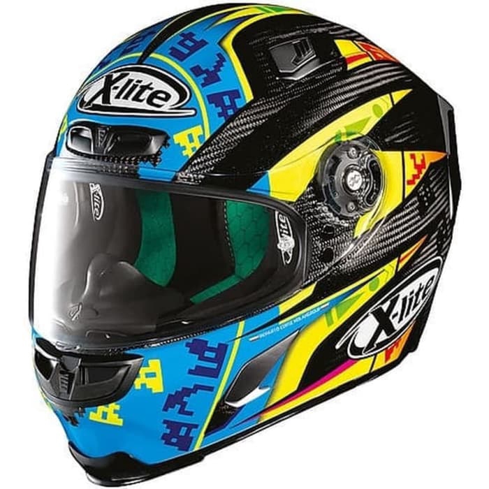 Helm Full Face XLite X803 X 803 Leon Camier Scratched Chrome