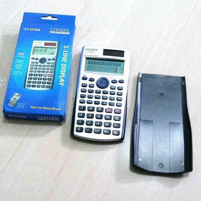 

Kalkulator / calculator CITIZEN Scientific CT 570ES 2 Line Display.