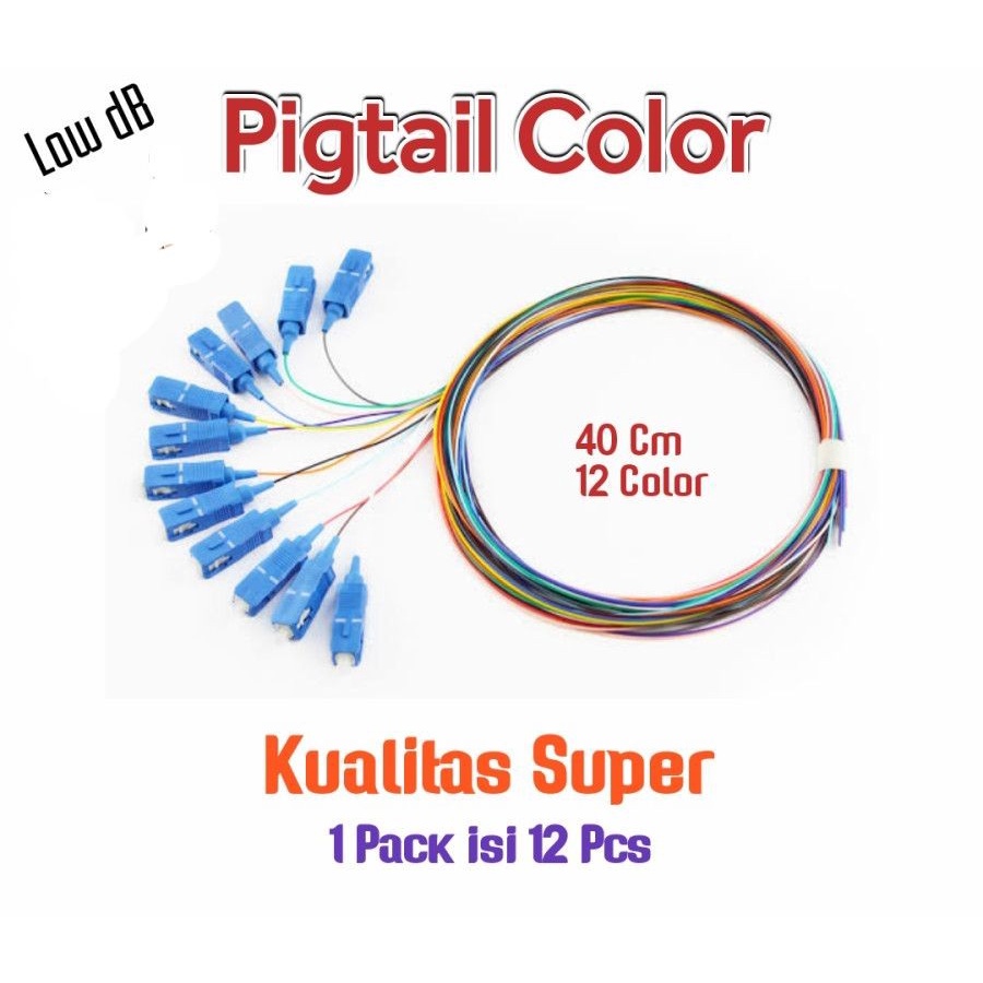 Pigtail Color - Pigtail Warna