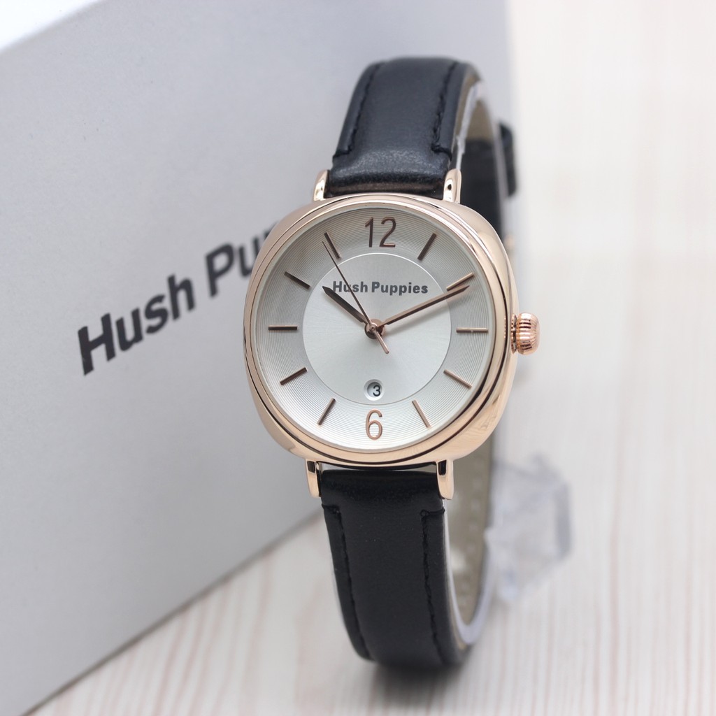 JAM TANGAN WANITA HUSH PUPPIES SEGI // 8 WARNA // JF023  (BOX HP) JAM TANGAN MURAH