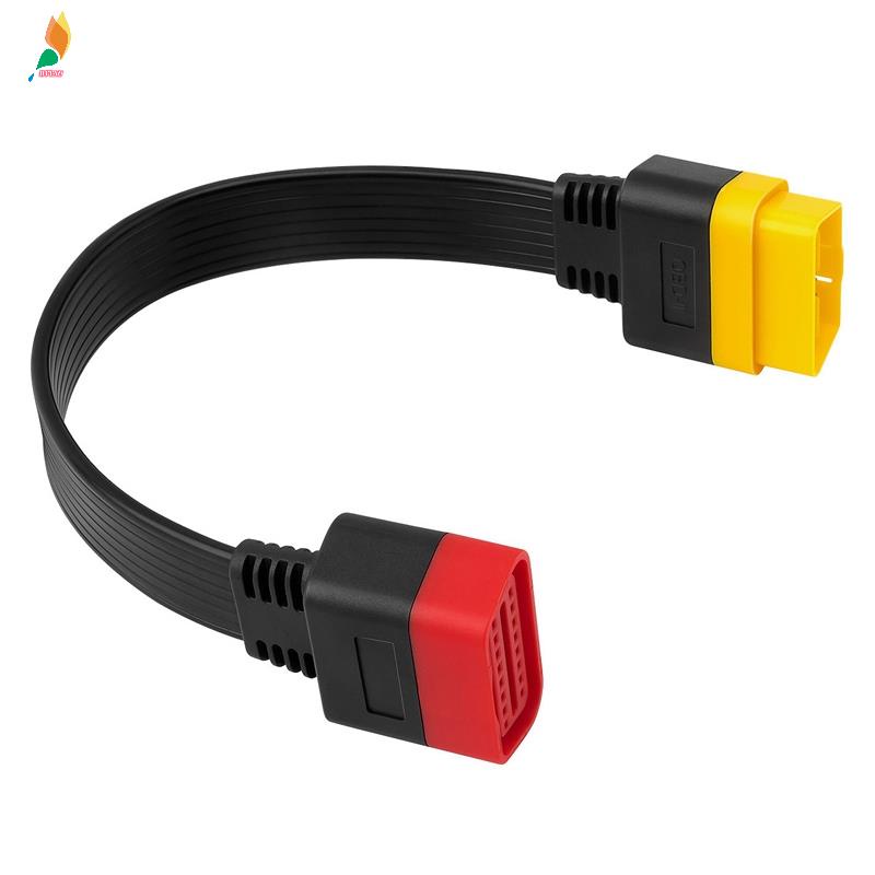 Kabel Extension Konektor OBD OBD2 16Pin Male Ke Female 36cm Untuk Launch X431 V / Easydiag 3.0 / Mdiag / Golo Main