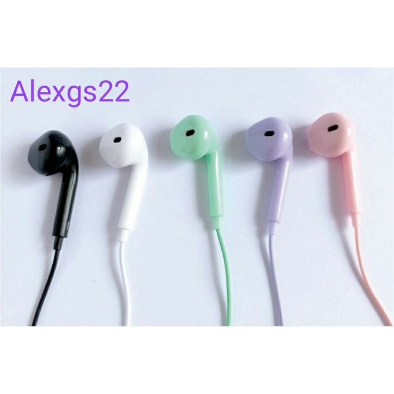 Headset U19 Macaron / Earphone Macaroon Matte Colow Hifi Extra Bass