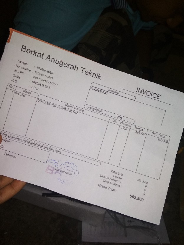 Doliz Ba126 Planer 82mm 450w / Mesin Ketam/ Pasrah/ Serut Kayu Ba 126