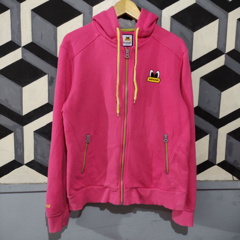 PANCOAT HOODIE ZIPPER PINK