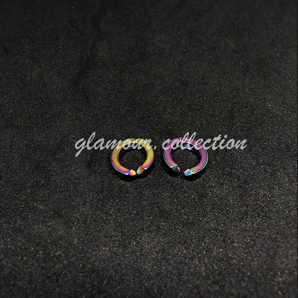 [COD] Anting Telinga Jepit Dengan Bahan Titanium -Tanpa Lubang Tindik