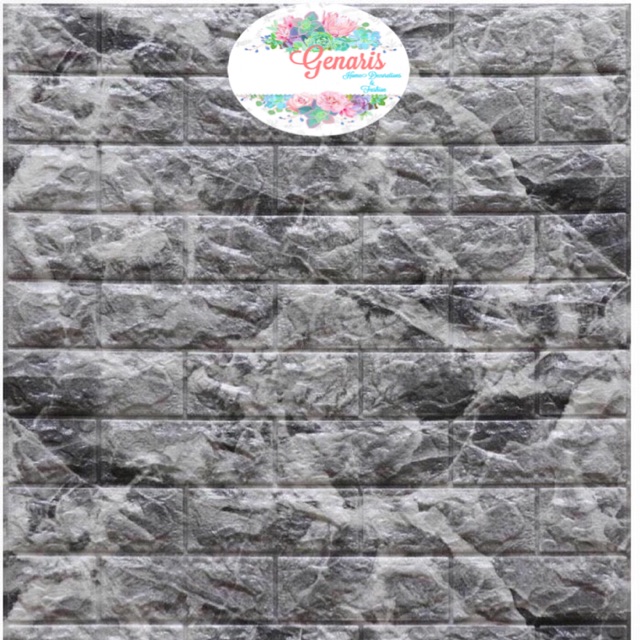WALLPAPER PREMIUM 3D Foam / WALLPAPER BATA TIMBUL TEBAL MOTIF TIMBUL