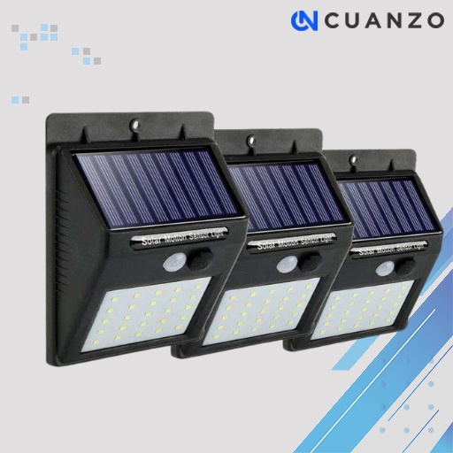 Lampu Solar Sensor Gerak Weatherproof 460 Lumens 6500K / Lampu Solar Tenaga Surya Panel  Anti Air / Lampu Taman Tenaga Surya Tempel Outdoor / Lampu Dinding Led Taman / Lampu Hias Tembok Sensor Tenaga Surya Otomatis / Lampu Taman panel Surya Murah Ori