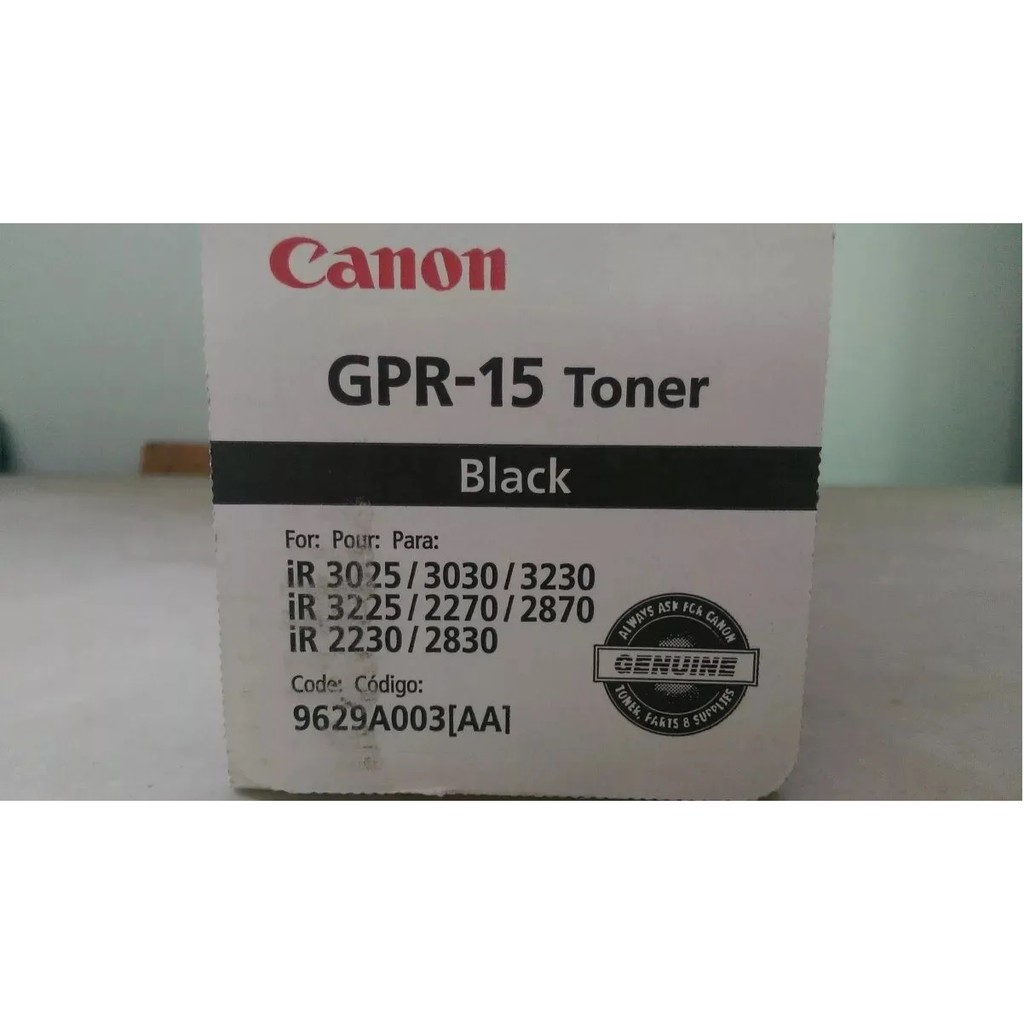 GPR-15 Black Toner Cartridge IR 2230/2270/3025 Original Toner Canon