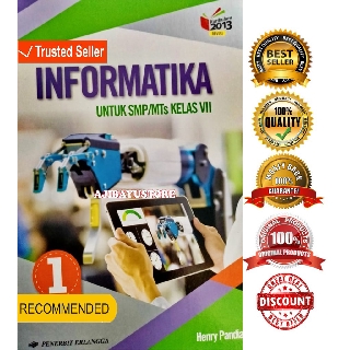 Informatika Kelas 7 Vii 1 Smp Erlangga Kurikulum 2013 Henry Pandia Shopee Indonesia