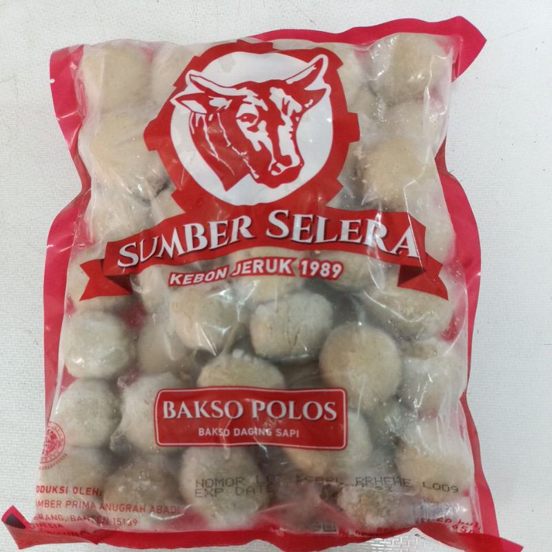 

Sumber Selera Bakso Polos Isi 50 & 25
