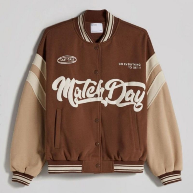 VARSITY JACKET MATCHDAY BROWN UNISEX