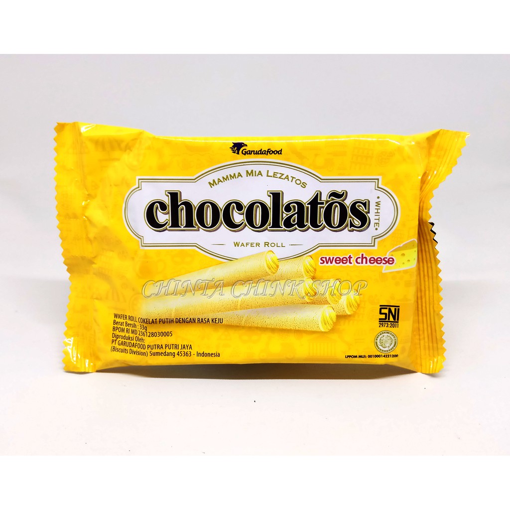 Chocolatos Dark Wafer Roll Pack Ekonomis 33g Shopee Indonesia