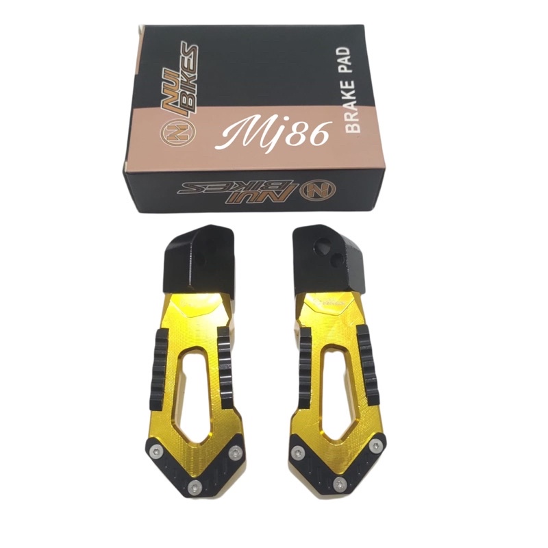 Footstep Belakang Variasi Universal Nmax,Nmax New,Aerox,Lexi,Xmax Merk Nui Bikes /Wuming