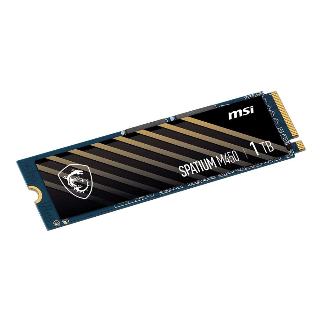 MSI SSD SPATIUM M450 PCIe 4.0 NVMe M.2 500GB 3D NAND