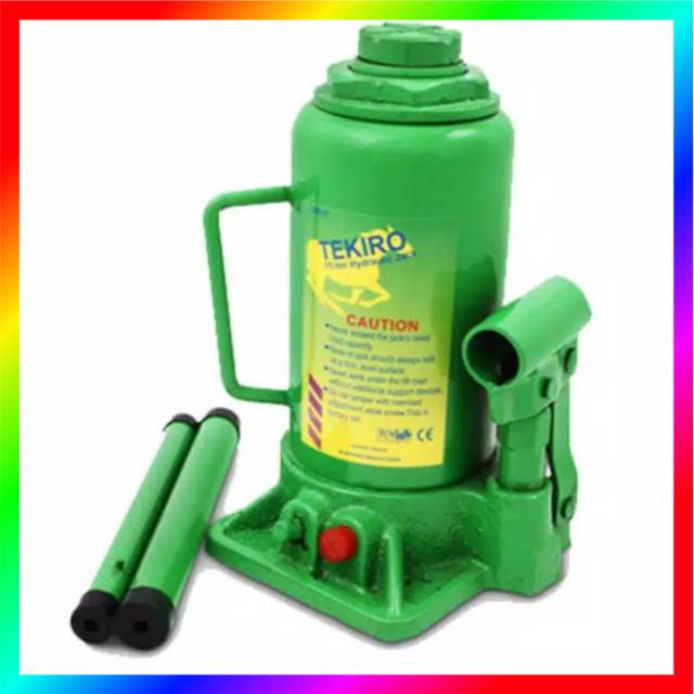 DONGKRAK BOTOL 2 TON TEKIRO / HYDRAULIC JACK 2TON