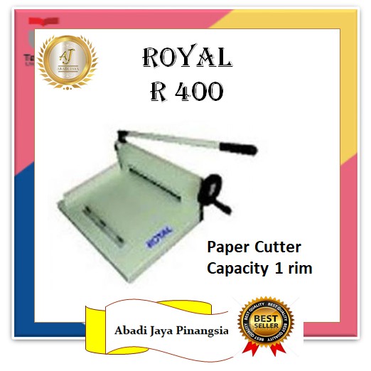 

PAPER CUTTER ROYAL R 400