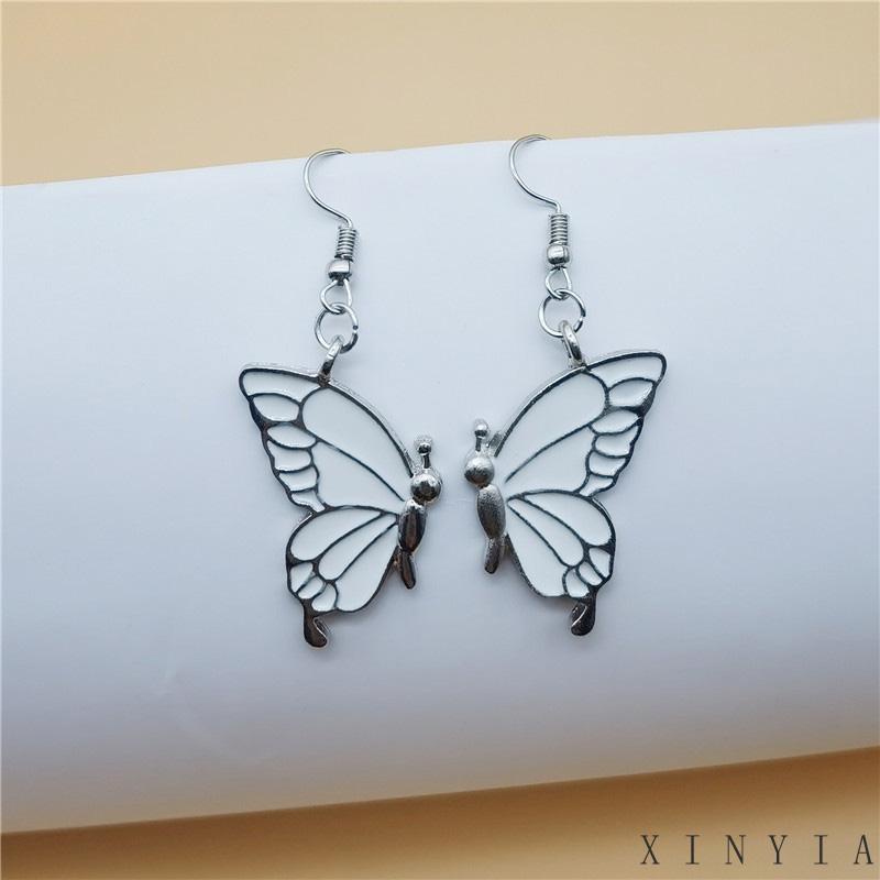 Butterfly Anting Bentuk Kupu-Kupu Model Simple Untuk Perhiasan