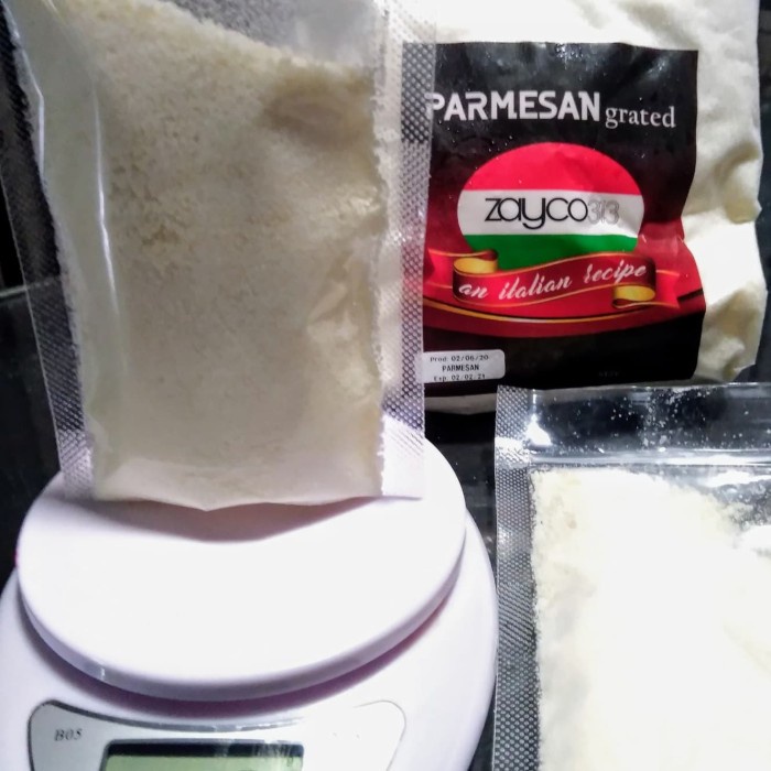 

Keju- Keju Parmesan Bubuk Zayco 100Gr Repack -Keju.