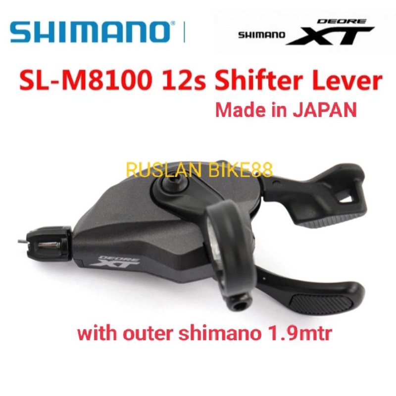 Shifter XT 12s M8100 Japan. SL-M8100-R SHIMANO DEORE XT 12 SPED JAPAN. shifting lever Deore XT M8100
