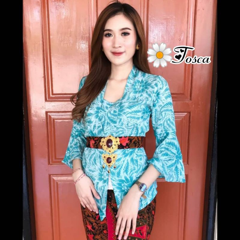 kebaya jadi rayon teratai/kebaya terompet