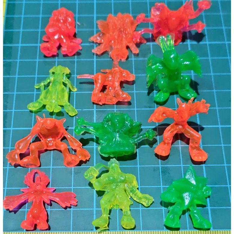 Mainan Robot/Dino Karet 3 Cm isi 50 Pcs Grosir CCY