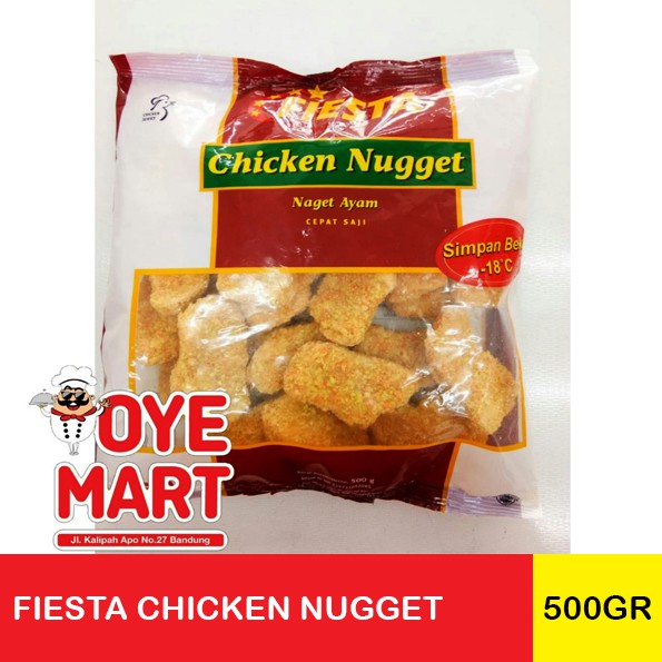PROMO' FIESTA CHICKEN NUGGET 500GR HARGA PROMO