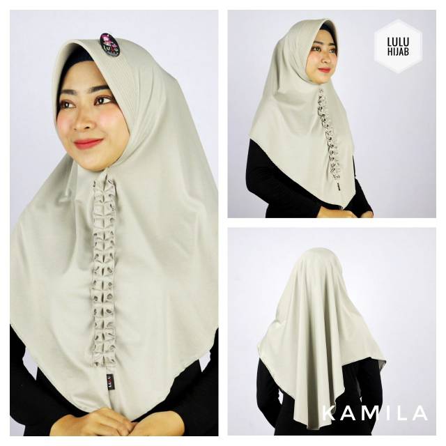 [LASTSALE] Lulu Hijab Kamila / Bergo Lulu Instan
