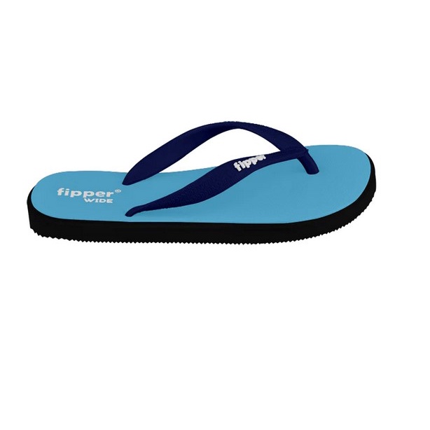 Sandal Fipper Wide Blue Sky Black Navy Original