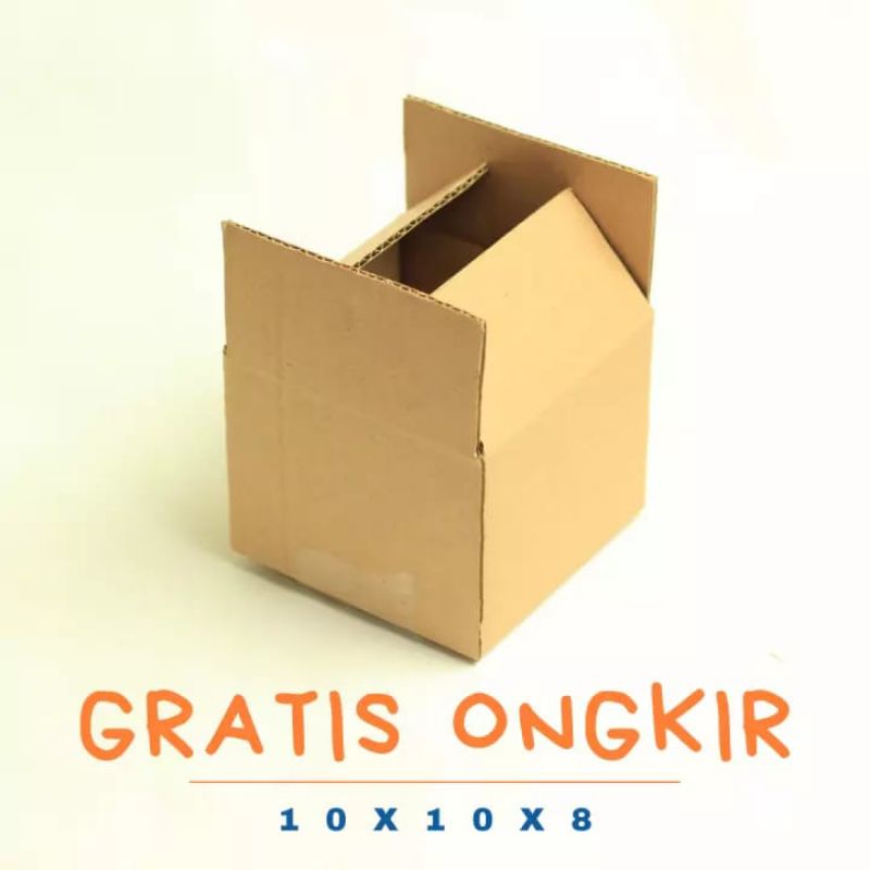 

Kardus Package Baru Uk 10 × 10 × 8 Box Packaging Polos