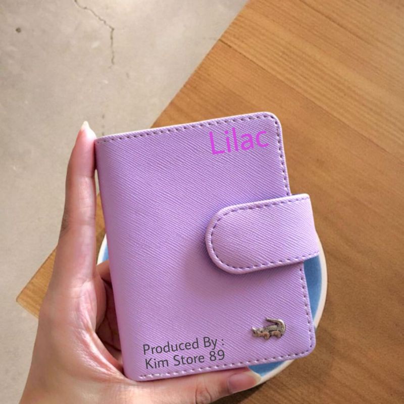 DOMPET KARTU CARD HOLDER PRIA WANITA MURAH MERIAH  - KANCING