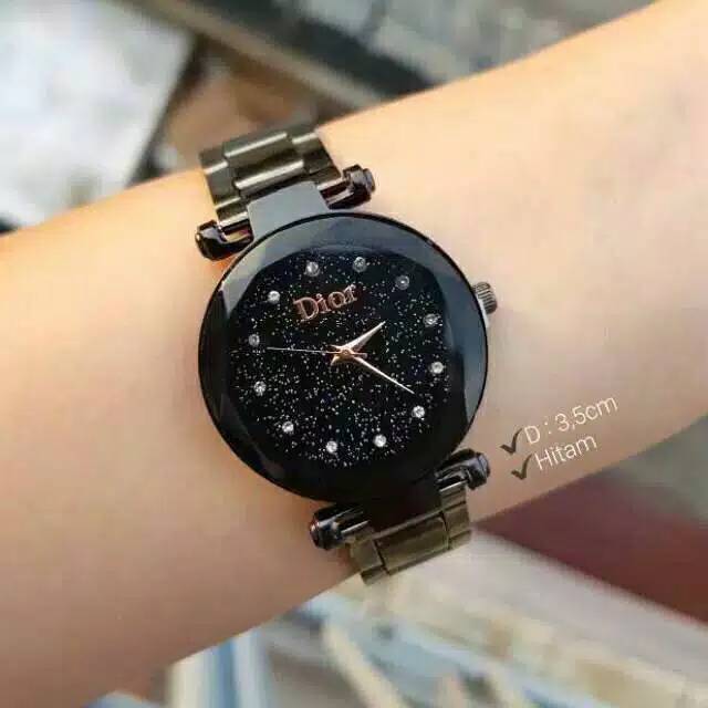 Dikirim Dari Jakarta)Jam Tangan Wanita DR Strap Rantai Mata(Dikirim Jakarta