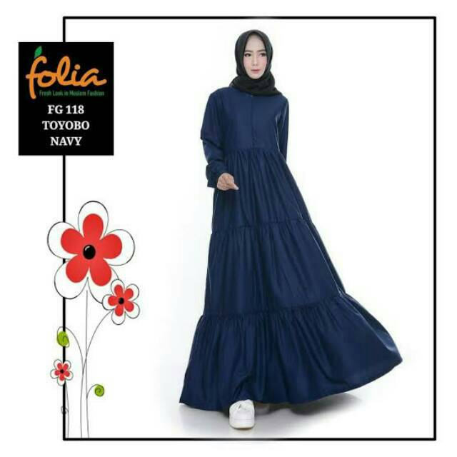 Gamis folia toyobo fg 118