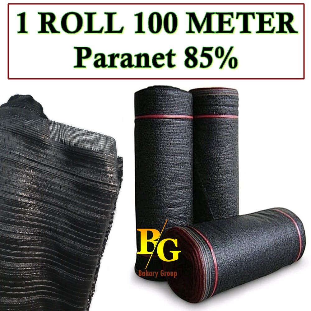 Jaring Paranet 1 Roll 100 Meter 85%