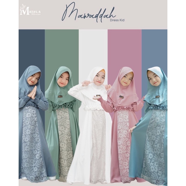 Dress Anak Mawaddah by Mathla