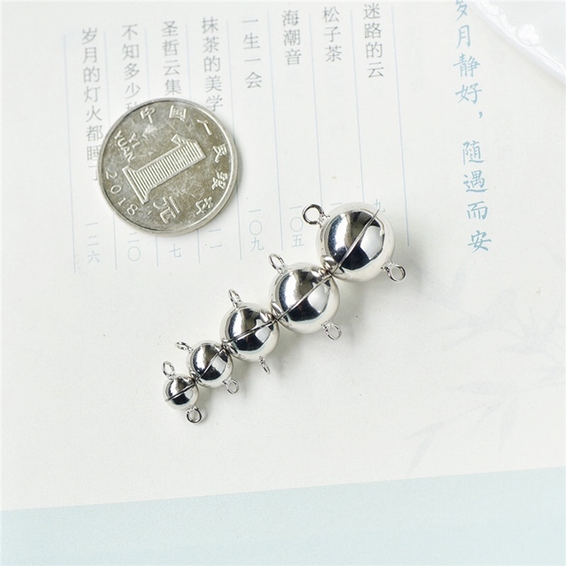 10 Pcs/set Magnetic Lobster Gesper Kalung Gesper Diy Perhiasan Buatan Tangan Aksesori Bahan - olo