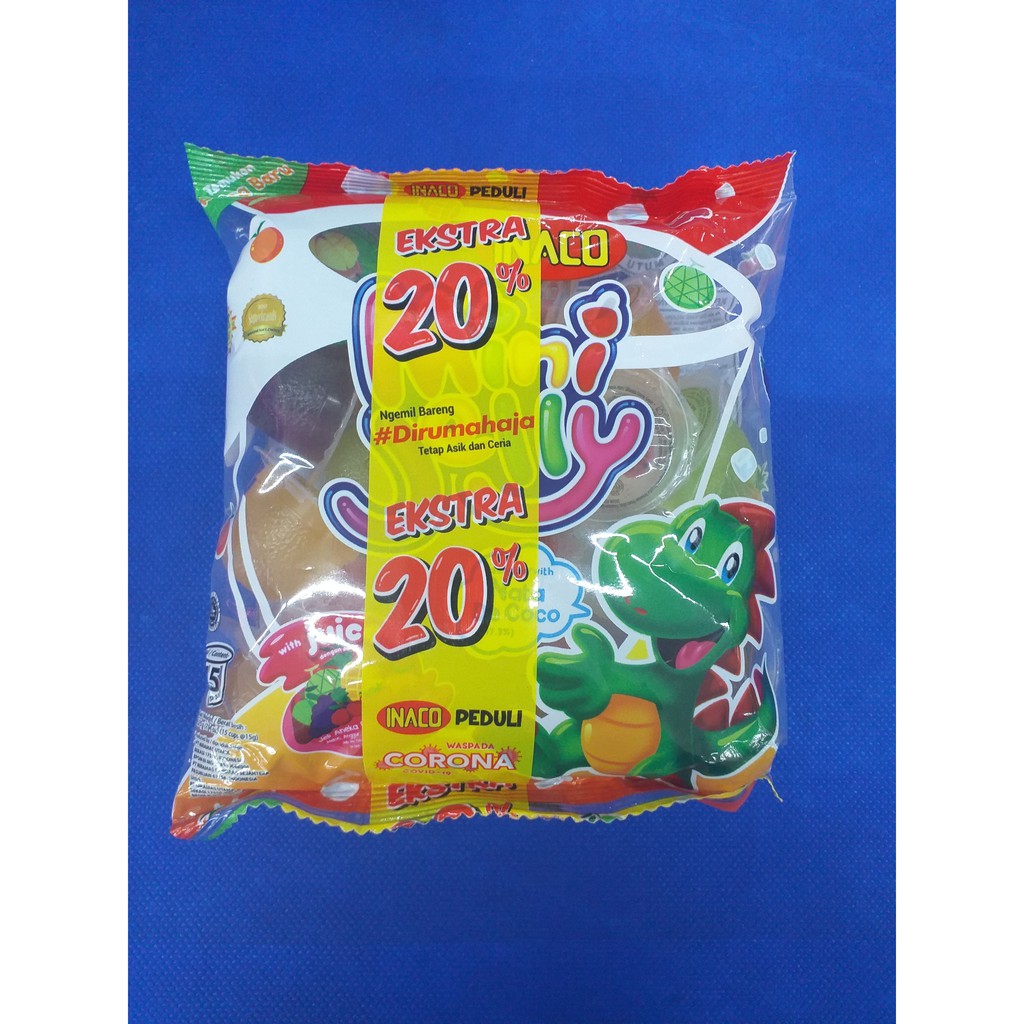 

INACO Mini Jelly 225gr (isi 15 cups)