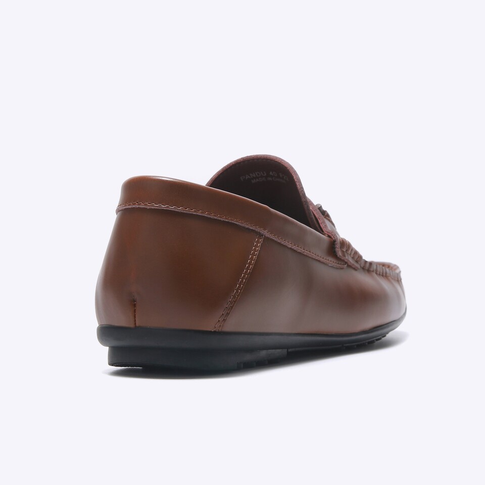 SEPATU PANSUS EVERBEST PRIA ORIGINAL LOAFER KULIT BRANDED COKLAT EM72