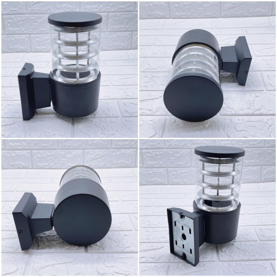 lampu dinding taman waterproof minimalis pilar pagar outdoor