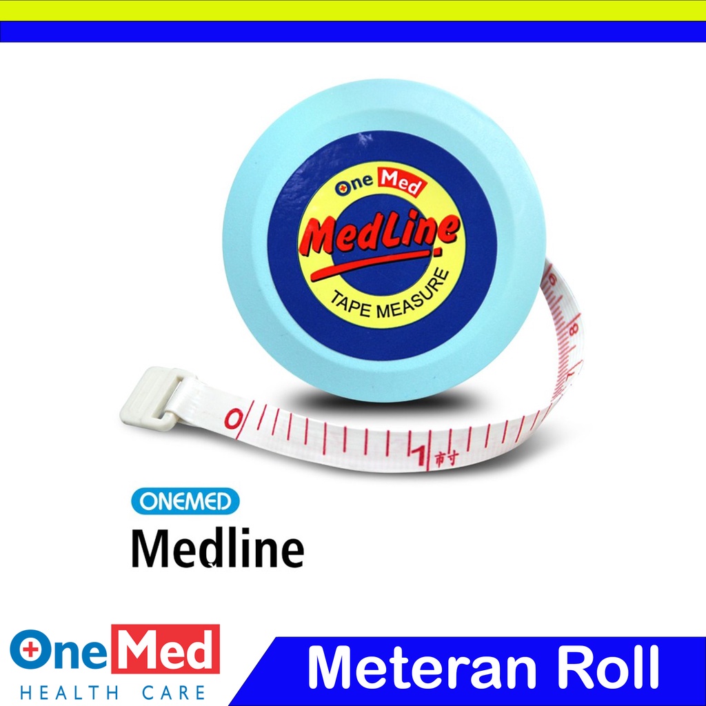 Metlin Metline Medline Meteran Roll Pengukur Bayi onemed