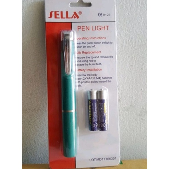 Penlight Medis Sella LED / Diaqnostiq Lamp